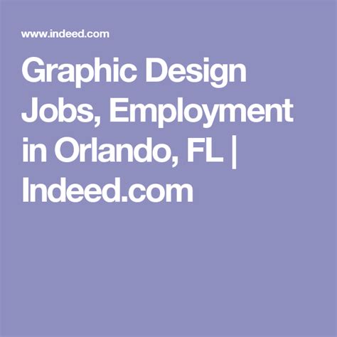 Join Our Universe of Talent. . Indeed jobs in orlando